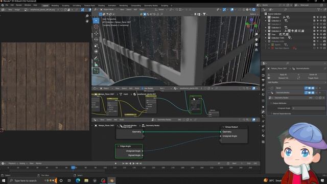 How to make studio Ghibli environment in blender | CGDASH смотреть онлайн
