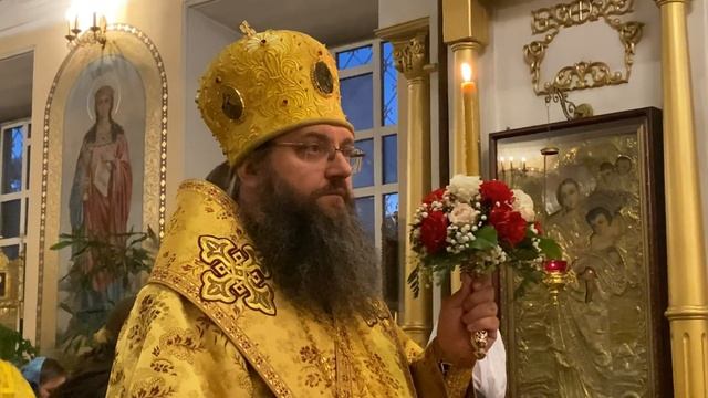 Всенощное бдение накануне праздника Апостола Иоанна Богослова в Свято-Духовском соборе Херсона(2019 смотреть онлайн