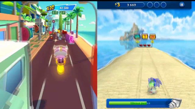 Sonic BOOM the Hedgehog vs Talking Angela, Talking Hank from game Talking Tom Hero Dash? #Teremok смотреть онлайн