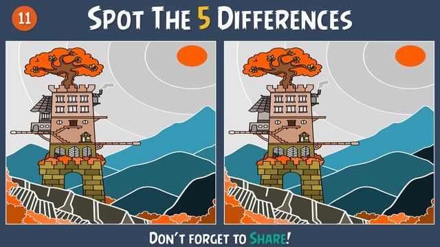 Simple Spot The Difference Game Quiz смотреть онлайн