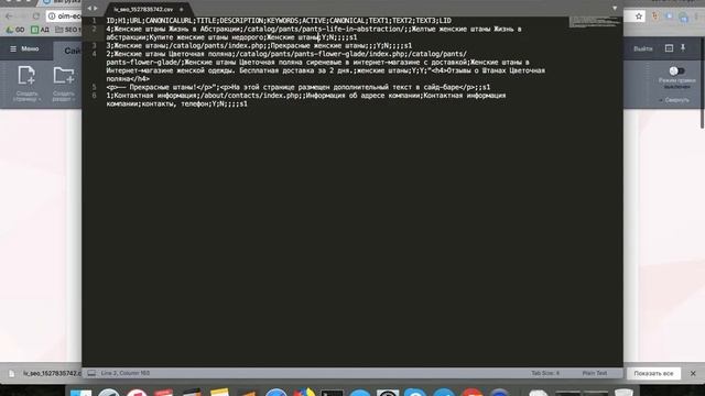 Экспорт и импорт SEO-свойств - Инструменты SEO-специалиста
