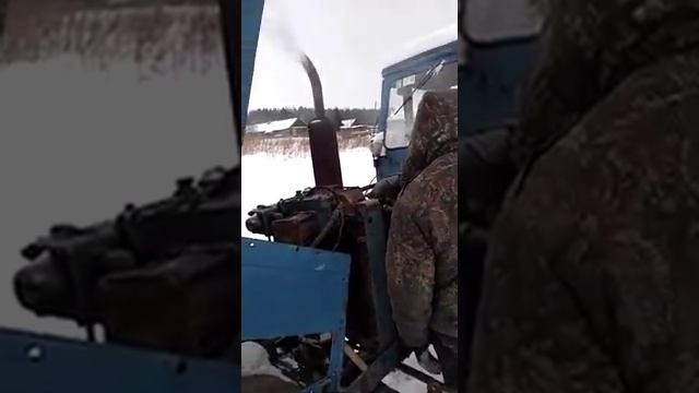 Запуск мтз 50 в минус 10 смотреть онлайн