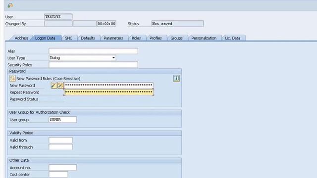 How to copy user from existing user account using SU01 | SAP Security смотреть онлайн