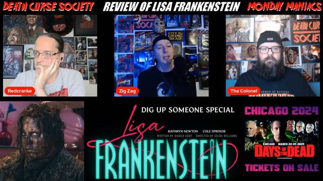 Lisa Frankenstein Review | Producer’s Cut | Death Curse Society