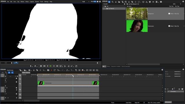 EDIUS.NET Podcast - Creating alpha matte смотреть онлайн