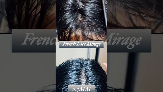 0.3 MM vs French Lace Mirage #hairpatch #hairreplacement #hairwig #hair #hairlosssolution #kolkata смотреть онлайн