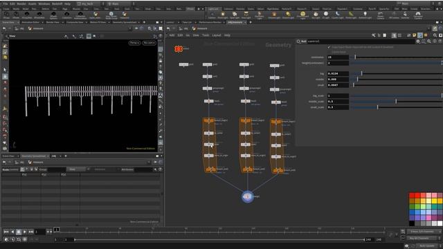 Houdini процедурная линейка смотреть онлайн