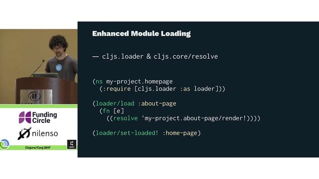 2017 in ClojureScript Web Perf & JS Ecosystem Integration - António Monteiro смотреть онлайн