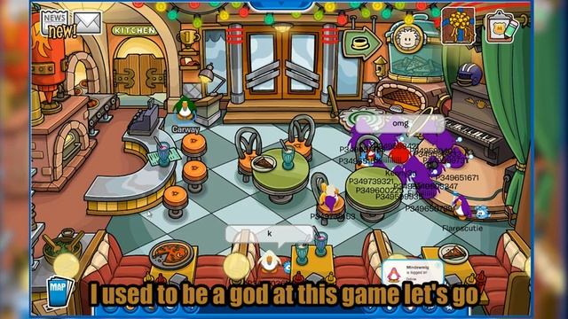 Club Penguin: 14 Purple Horn Blasting Penguins смотреть онлайн