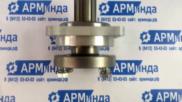 Уникальный переходник-адаптер КОМ ISO - фланец под карданный вал УАЗ смотреть онлайн