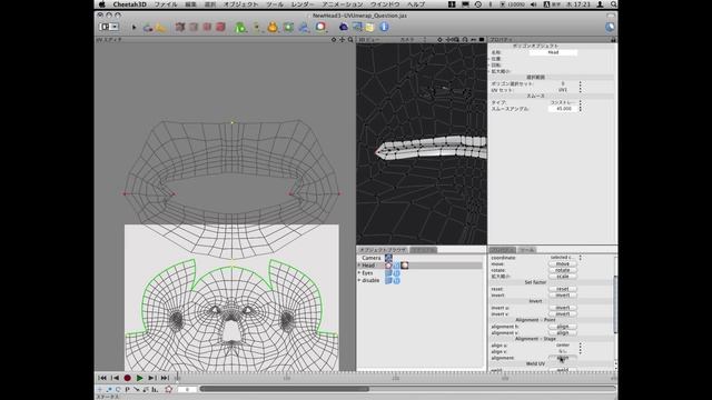 開いてみる - UV Mapping with Cheetah3D 4.6.4 смотреть онлайн