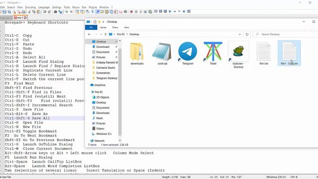 Compare Text files with Notepad++ смотреть онлайн