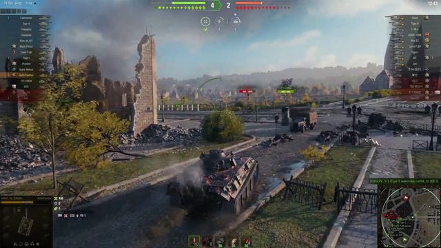 Первый бой на Aufklärungspanzer Panther с Черного рынка.World of Tanks смотреть онлайн