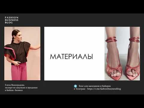 Модные тренды Весна-Лето 2024 в обуви и сумках смотреть онлайн