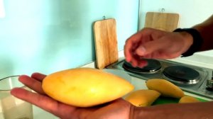 Как чистить манго ? как есть манго ? как резать манго ?