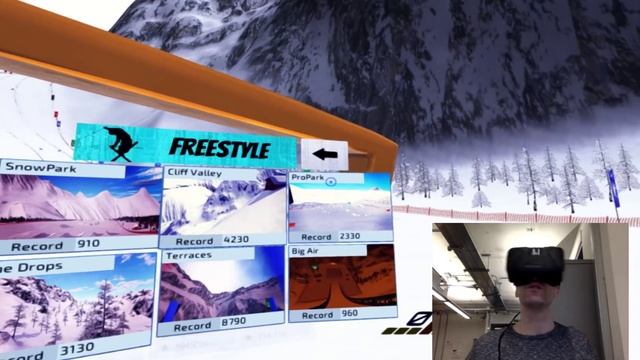 Alpine Ski VR Gameplay смотреть онлайн