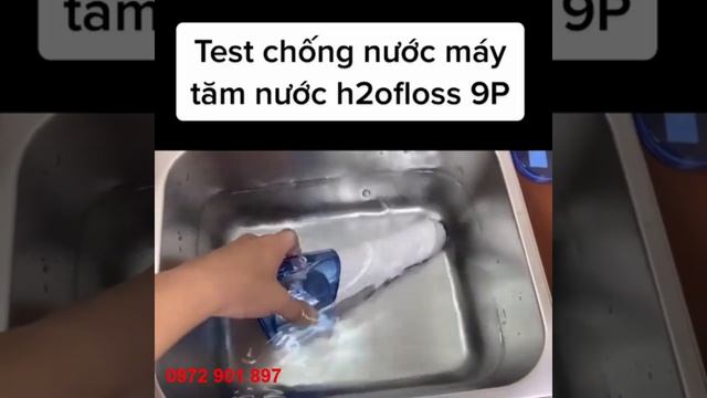 [Review] Test Chống Nước Máy Tăm Nước H2ofloss HF9P смотреть онлайн