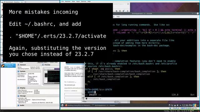 Erlang 1: How to install Erlang and ZX on a fresh Ubuntu 18.04 (March 2021) смотреть онлайн