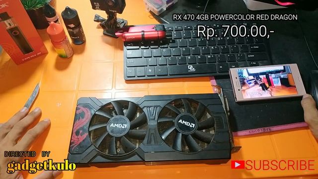 UNBOXING RX 470 DDR5 4GB POWERCOLOR REDDRAGON Mining Edition
