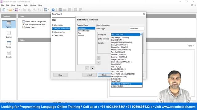 Creating Database, Table & Inserting Records DATABASE MANAGEMENT SYSTEM Class 10 IT 402 смотреть онлайн