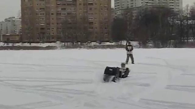 Покатушки на мотособаках . смотреть онлайн