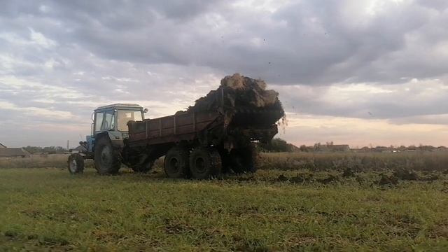 вносим органику, прт 7 навозоразбрасыватель смотреть онлайн