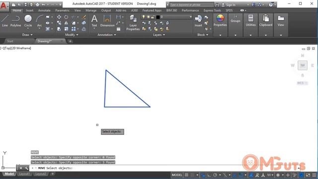 Free Autocad tutorials for new beginner - Move and Copy tools in Autocad смотреть онлайн