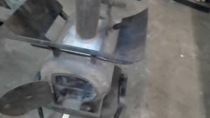 Обзор печи для бани из газового балона.