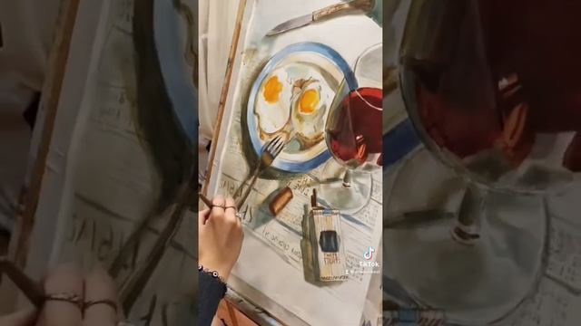 Натюрморт акварелью смотреть онлайн