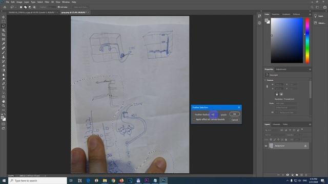 How to make things disappear in Photoshop (Content-Aware Fill) смотреть онлайн
