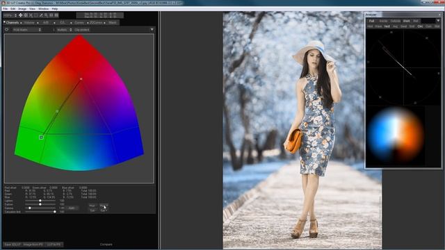 Имитация Technicolor 2 Strip в 3D LUT Creator смотреть онлайн