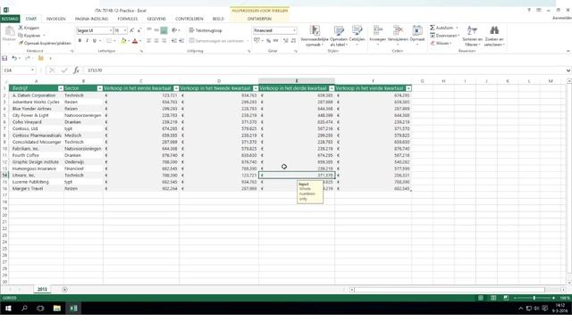 Microsoft Office Specialist for Excel 2013 - Module 12 смотреть онлайн