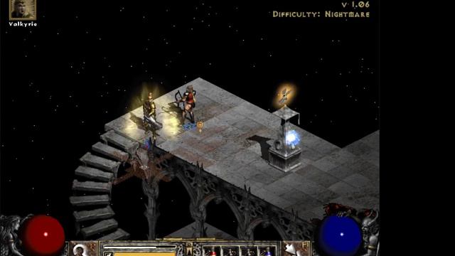 Diablo 2 Classic 1.06 Amazon Nightmare part 2 ( Act 2 Questing ) смотреть онлайн