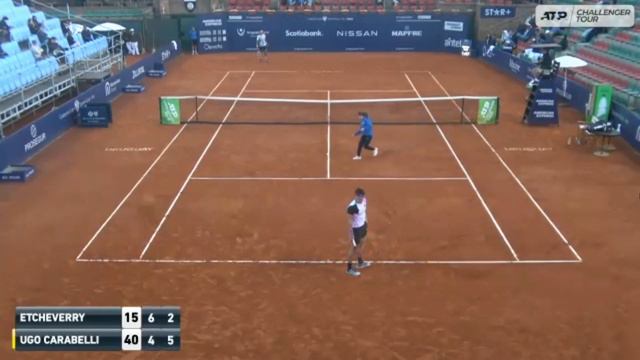Tomas Martin Etcheverry (ARG) Vs Camilo Ugo Carabelli Montevideo Challenger 2 Round