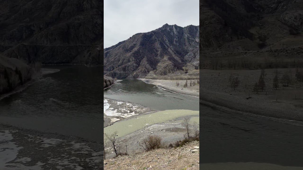 Место слияния Чуи и Катуни / Алтай / Altai / май 2023 смотреть онлайн