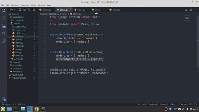 Autocompletar en un select input HTML - template Django смотреть онлайн