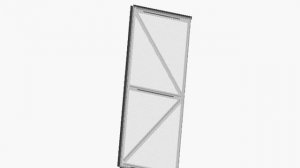 Уплотнение дверей и форточек теплицы Дачная-2ДУМ