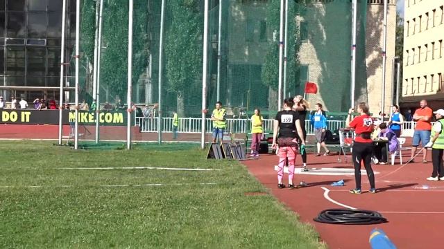 Алена Бугакова летний Чемпионат Москвы 2018 толкание ядра смотреть онлайн