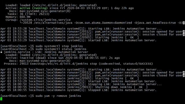 How to completely remove jenkins from CentOS смотреть онлайн