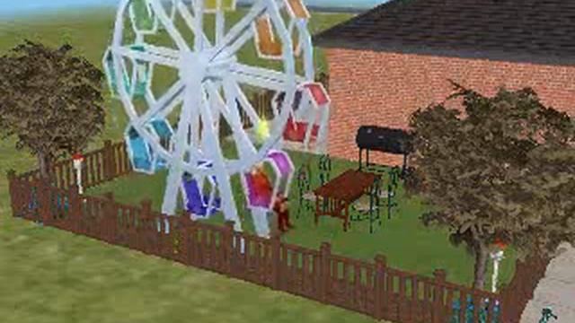Ferris Wheel in the Sims 2 смотреть онлайн