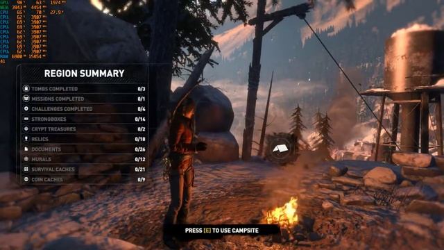 ACER NITRO 5 (i5 8300H+GTX1050 4GB) gaming test Rise of the Tomb Raider смотреть онлайн