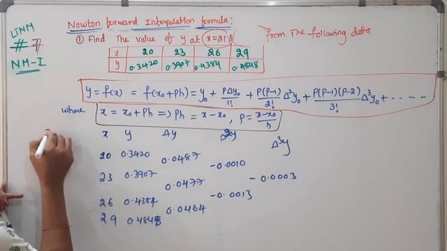 JNTUH LTNM R18| Numerical Methods-1| Interpolation | Newton Forward Interpolation | LTNM IMPORTANT смотреть онлайн