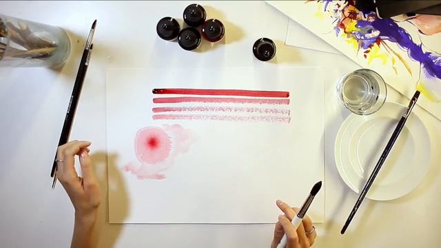 Обзор цветной туши «SENNELIER»