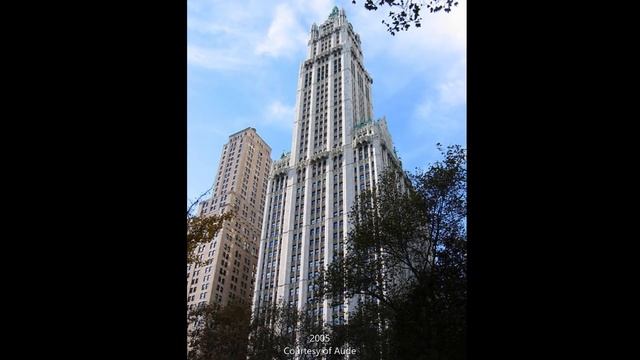 The Woolworth Building in New York City - The World's Tallest Building from 1913 to 1930 смотреть онлайн