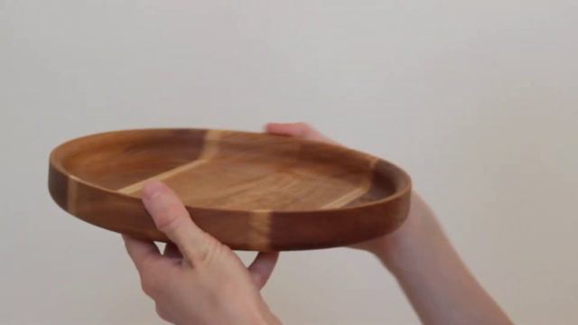 Круглый деревянный поднос 25 см смотреть онлайн