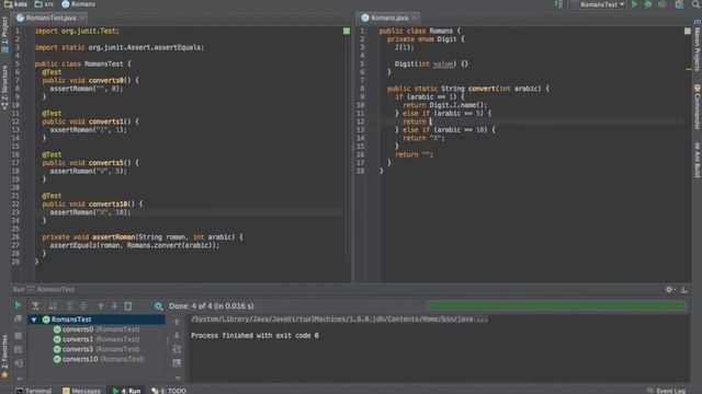 Roman Numerals Kata In Java смотреть онлайн