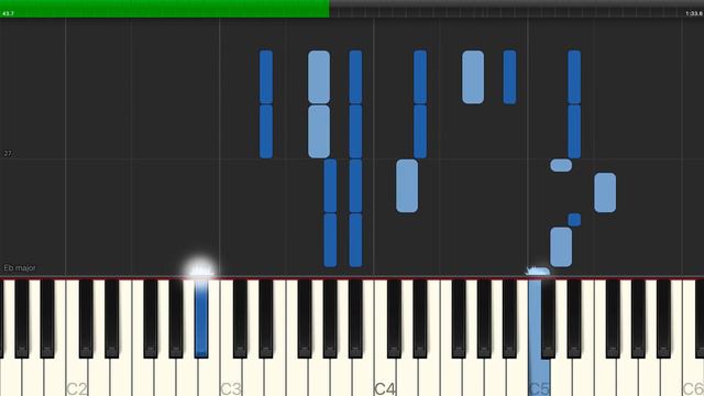 Oh My Darling Clementine Piano Tutorial + Karaoke [Easy] смотреть онлайн