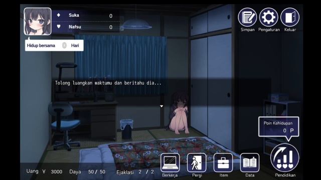 Game Merawat Loli Imut Lonely,NEET CHAN Gameplay Best Game Vn Simulation Mirip Game Lostlife Androi