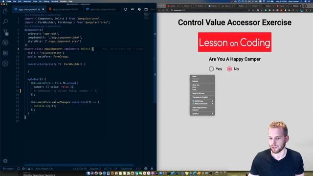 How to use Angular's Control Value Accessor смотреть онлайн