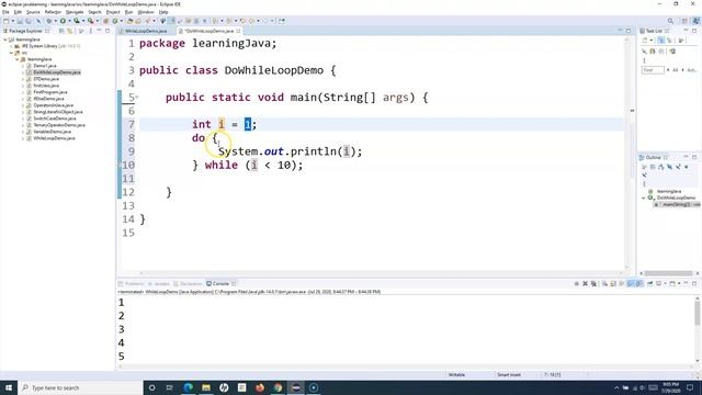 Java for Testers #12 - How to use Do While Loop in Java смотреть онлайн